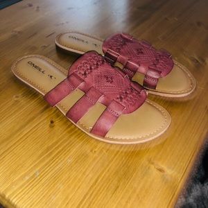 Oneill Maroon Sandals